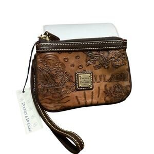Dooney & Bourke Embossed Disney Aulani Wristlet NEW